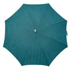 Blue Digital Fabric Straight Umbrellas by ConteMonfrey