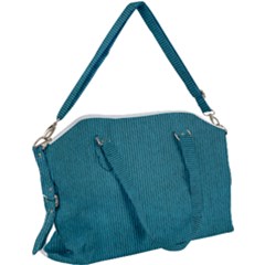 Blue Digital Fabric Canvas Crossbody Bag by ConteMonfrey