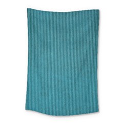 Blue Digital Fabric Small Tapestry