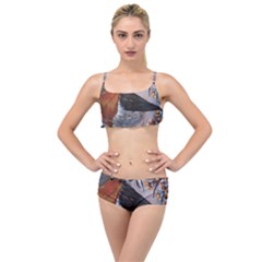 European Robin Layered Top Bikini Set