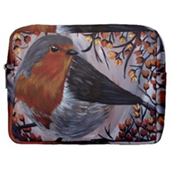 European Robin Make Up Pouch (large)