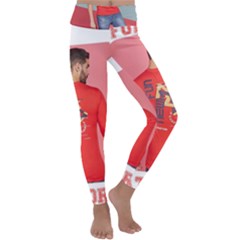 Img-20230612-wa0014 Img-20230612-wa0017 Kids  Lightweight Velour Classic Yoga Leggings by Yogistores