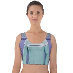 Img-20230610-wa0083 Velvet Crop Top by Yogistores