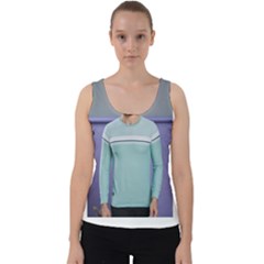 Img-20230610-wa0083 Velvet Tank Top by Yogistores