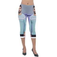 Img-20230610-wa0083 Lightweight Velour Capri Leggings  by Yogistores