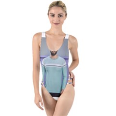 Img-20230610-wa0083 High Leg Strappy Swimsuit by Yogistores