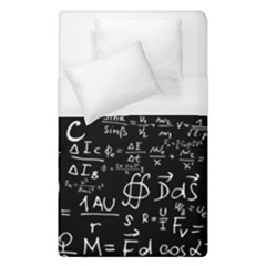 E=mc2 Text Science Albert Einstein Formula Mathematics Physics Duvet Cover (single Size) by uniart180623