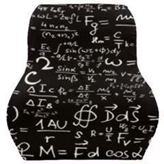 E=mc2 Text Science Albert Einstein Formula Mathematics Physics Car Seat Back Cushion  by uniart180623