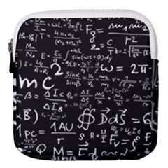 E=mc2 Text Science Albert Einstein Formula Mathematics Physics Mini Square Pouch