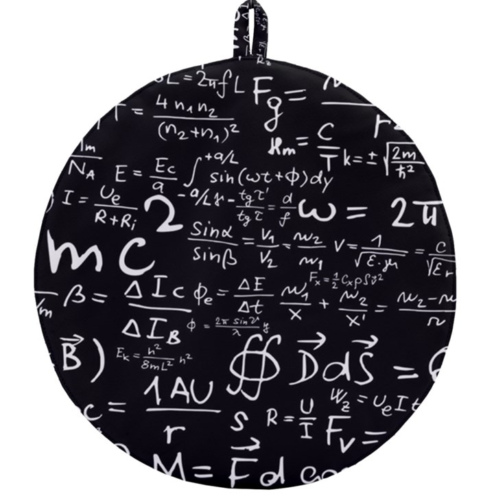 E=mc2 Text Science Albert Einstein Formula Mathematics Physics Round Trivet