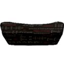 Black Background With Text Overlay Digital Art Mathematics Car Seat Back Cushion  View3