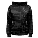 Black Background With Text Overlay Mathematics Trigonometry Women s Pullover Hoodie View1