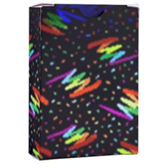 Rainbows Pixel Pattern Playing Cards Single Design (rectangle) With Custom Box by uniart180623