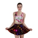 Abstract Light Star Design Laser Light Emitting Diode Mini Skirt View1