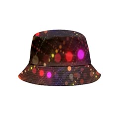 Abstract Light Star Design Laser Light Emitting Diode Bucket Hat (kids) by uniart180623