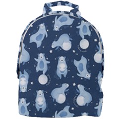 Bear Pattern Patterns Planet Animals Mini Full Print Backpack by uniart180623