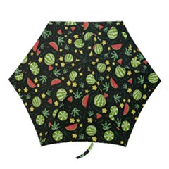 Watermelon Berries Patterns Pattern Mini Folding Umbrellas