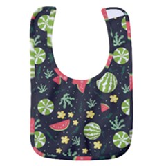 Watermelon Berries Patterns Pattern Baby Bib by uniart180623