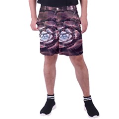 Flower Fractal Art Cool Petal Abstract Men s Pocket Shorts by uniart180623