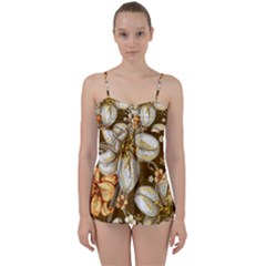 Flowers Pattern Floral Patterns Decorative Art Babydoll Tankini Set by uniart180623