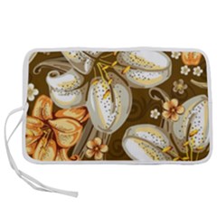 Flowers Pattern Floral Patterns Decorative Art Pen Storage Case (m) by uniart180623