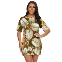 Flowers Pattern Floral Patterns Decorative Art Just Threw It On Dress by uniart180623