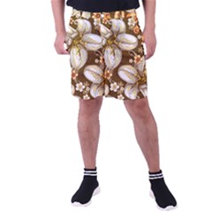 Flowers Pattern Floral Patterns Decorative Art Men s Pocket Shorts by uniart180623