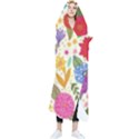 Colorful Flowers Pattern Abstract Patterns Floral Patterns Wearable Blanket View1