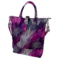 Colorful Artistic Pattern Design Buckle Top Tote Bag by uniart180623