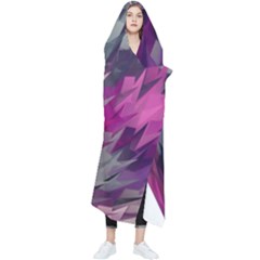 Colorful Artistic Pattern Design Wearable Blanket by uniart180623