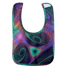 Circle Art 3d Artwork Graphics Vortex Colorful Digital Art Baby Bib by uniart180623