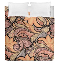 Colorful Paisley Background Artwork Paisley Patterns Duvet Cover Double Side (queen Size) by uniart180623