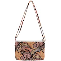 Colorful Paisley Background Artwork Paisley Patterns Double Gusset Crossbody Bag by uniart180623