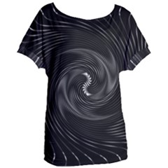 Abstract Mandala Twirl Women s Oversized Tee by uniart180623