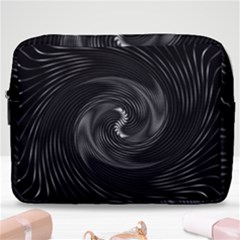 Abstract Mandala Twirl Make Up Pouch (large) by uniart180623