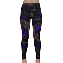 Manadala Twirl Abstract Classic Yoga Leggings by uniart180623