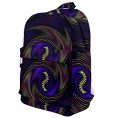 Manadala Twirl Abstract Classic Backpack by uniart180623