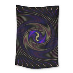 Manadala Twirl Abstract Small Tapestry by uniart180623