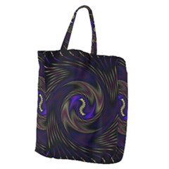 Manadala Twirl Abstract Giant Grocery Tote by uniart180623