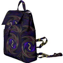 Manadala Twirl Abstract Buckle Everyday Backpack by uniart180623