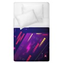 Colorful Abstract Background Creative Digital Art Colorful Geometric Artwork Duvet Cover (Single Size) View1