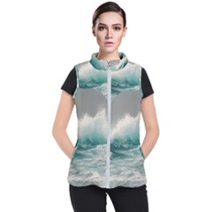 Big Storm Wave Women s Puffer Vest