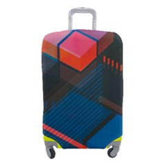 Minimalist Abstract Shaping Abstract Digital Art Minimalism Luggage Cover (small) by uniart180623