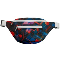 Minimalist Abstract Shaping Abstract Digital Art Minimalism Fanny Pack by uniart180623