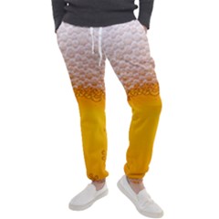 Beer Texture Liquid Bubbles Men s Jogger Sweatpants by uniart180623