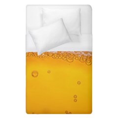 Beer Texture Liquid Bubbles Duvet Cover (single Size) by uniart180623