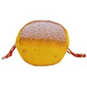 Beer Texture Liquid Bubbles Drawstring Bucket Bag View3