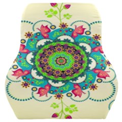 Mandala Flowers Abstract Butterflies Floral Pattern Summer Car Seat Back Cushion 