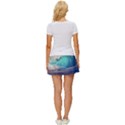 Artistic Wave Sea Women s Skort View4