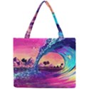 Retro Wave Ocean Mini Tote Bag View1